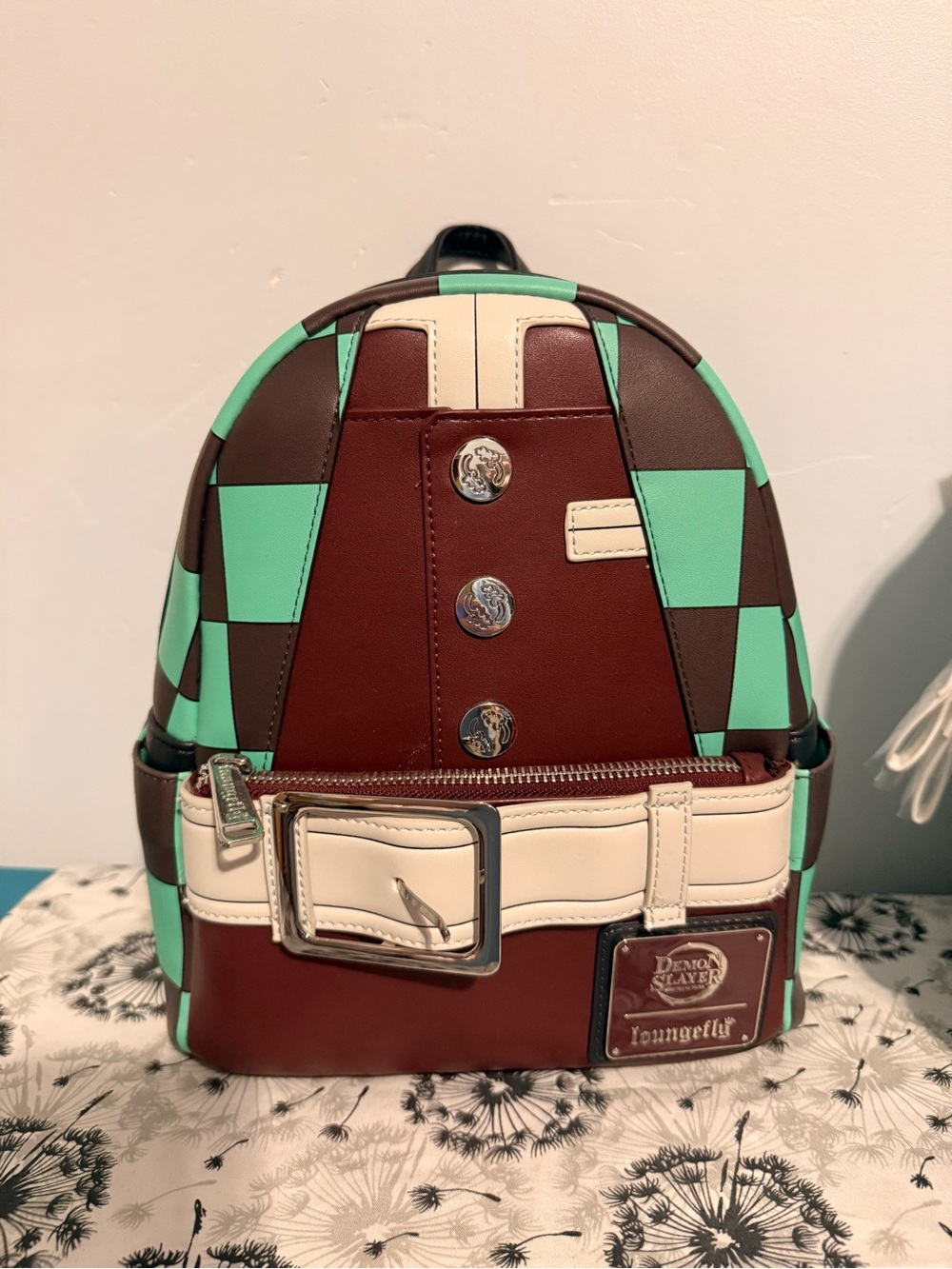 Demon Slayer Tanjiro Loungefly Mini Backpack
